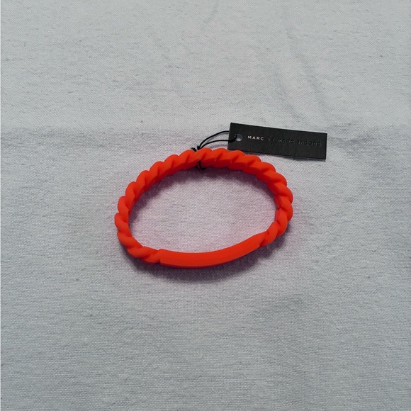 Marc by Marc Jacobs Braided Bracelet in color fluoro orange - Picture 2 of 8